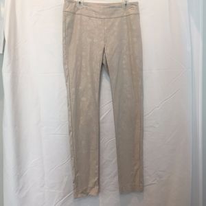 Peck & Peck Snake Texture Leggings Size 4